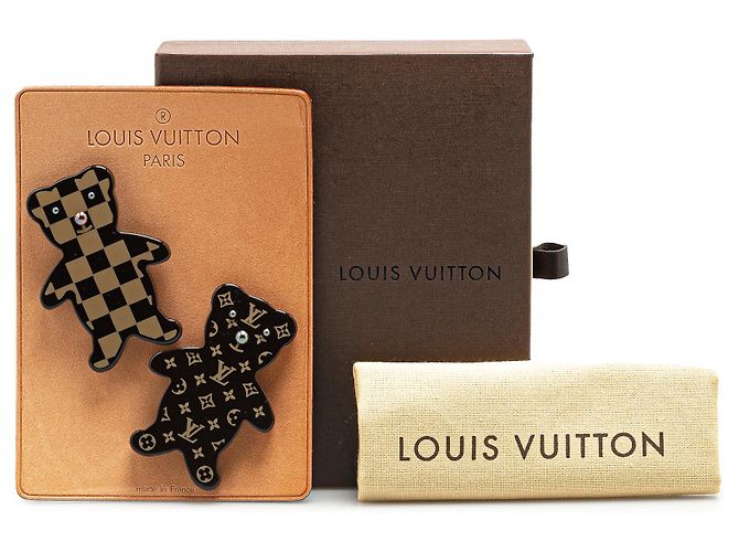 Set di spilla orsetto Teddy Bear Monogram Nero Louis Vuitton - vista 7