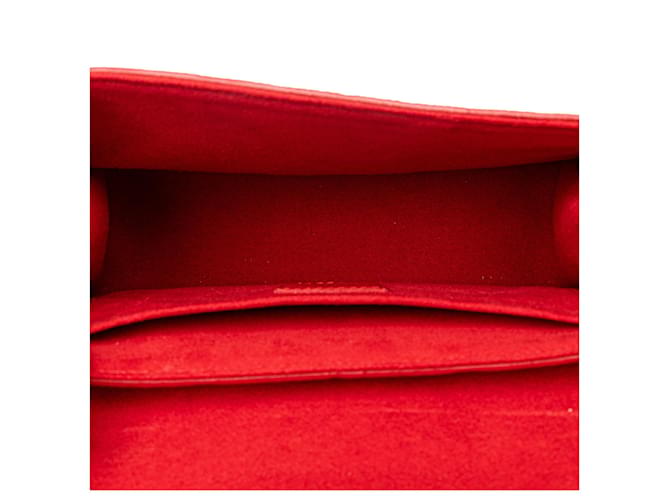 Louis Vuitton Monogram Empreinte Saint Sulpice BB Rosso - vista 4