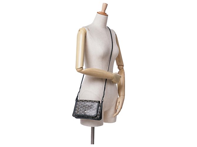 Carteira de bolso Plumet em Goyardine preta Goyard Preto - vista 10