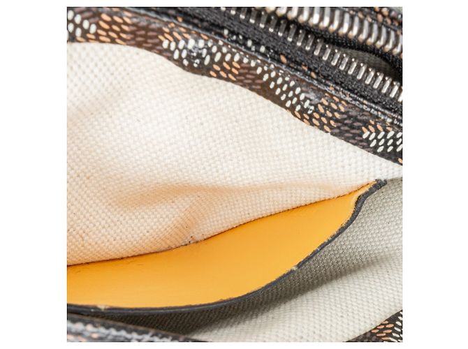 Carteira de bolso Plumet em Goyardine preta Goyard Preto - vista 8