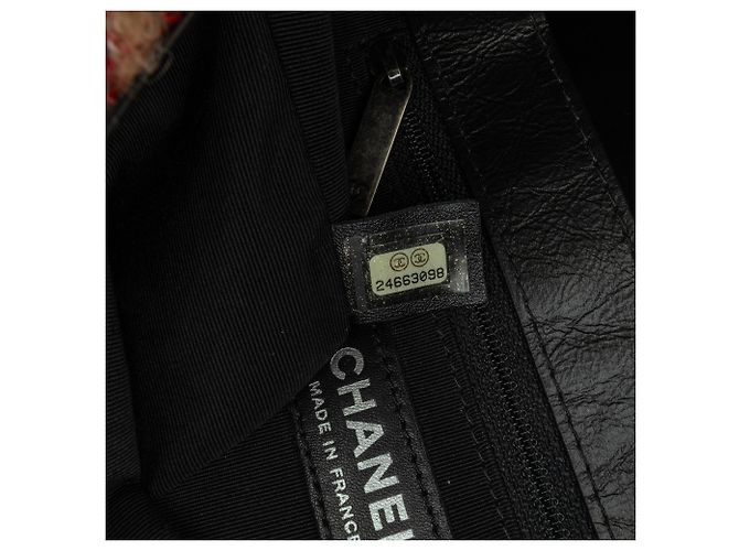 Chanel Multi CC Tweed e Shearling Flap Singolo Multicolore - vista 6