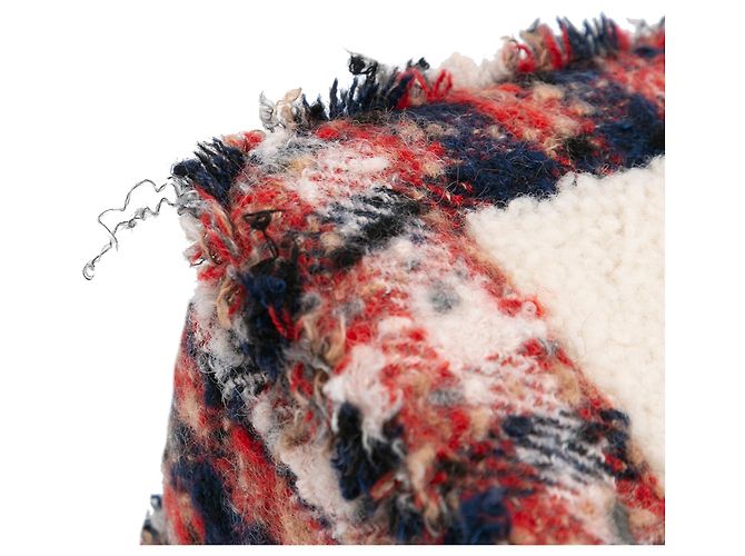 Chanel Multi CC Tweed e Shearling Flap Singolo Multicolore - vista 8