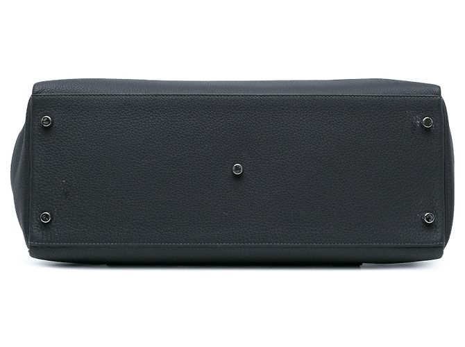 Hermès Black Togo Maxi Kelly 42 Nero - vista 3