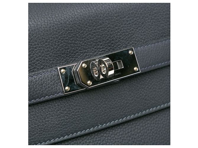 Hermès Black Togo Maxi Kelly 42 Nero - vista 6