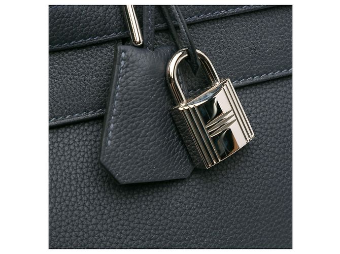 Hermès Black Togo Maxi Kelly 42 Nero - vista 7