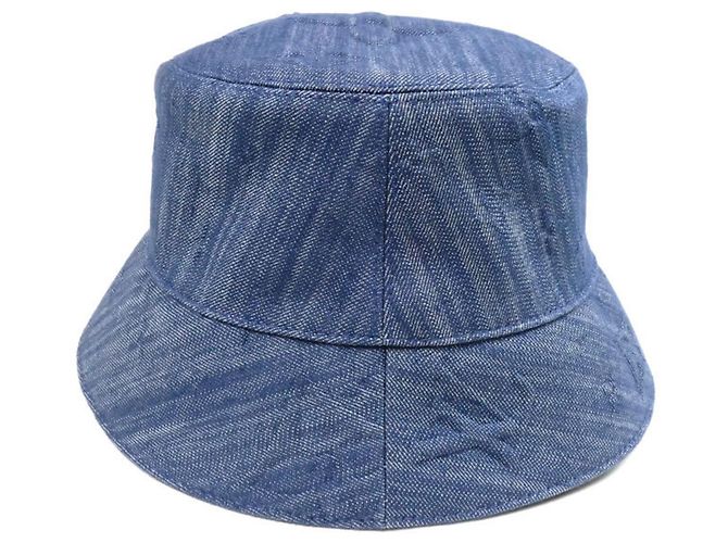 Bucket Hat Louis Vuitton Monogramm Konstellation Blau Hellblau - Ansicht 3