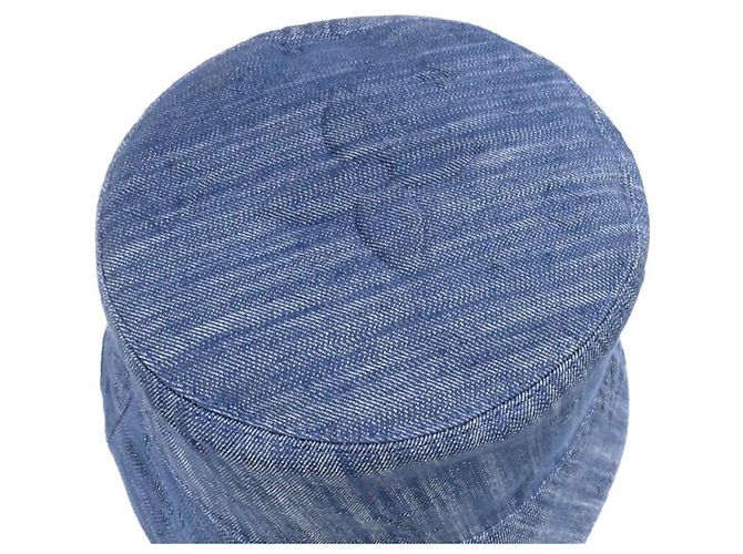 Bucket Hat Louis Vuitton Monogramm Konstellation Blau Hellblau - Ansicht 4