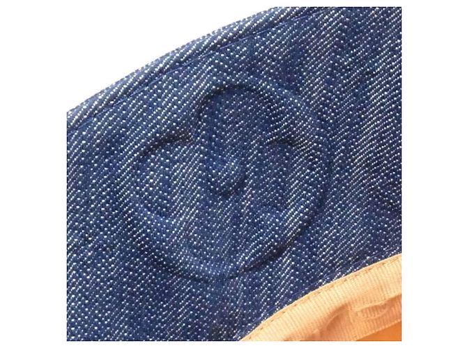 Bucket Hat Louis Vuitton Monogramm Konstellation Blau Hellblau - Ansicht 7