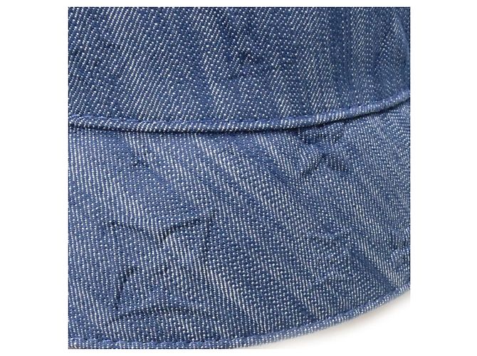Bucket Hat Louis Vuitton Monogramm Konstellation Blau Hellblau - Ansicht 8