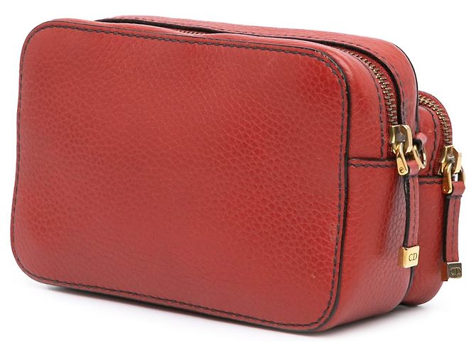 Borsa a tracolla JAdior in pelle rossa Dior Rosso - vista 2
