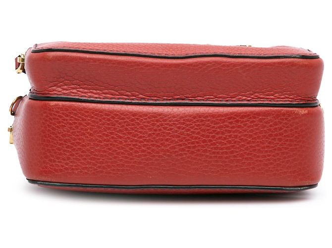 Borsa a tracolla JAdior in pelle rossa Dior Rosso - vista 3