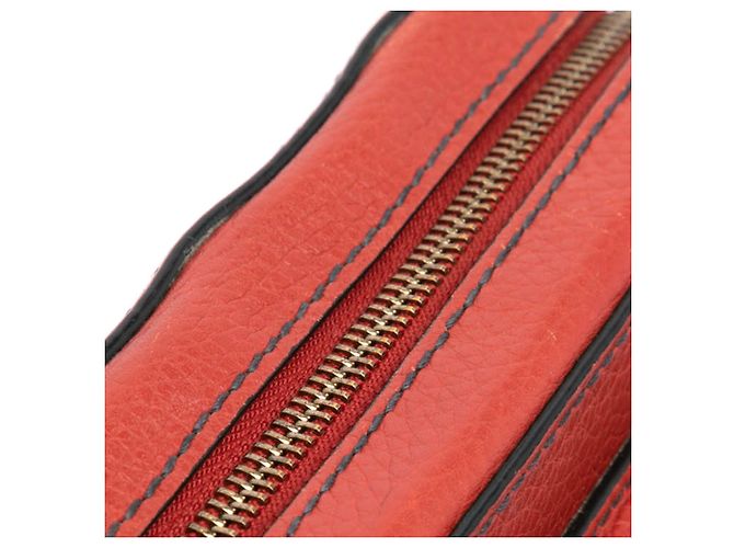 Borsa a tracolla JAdior in pelle rossa Dior Rosso - vista 9