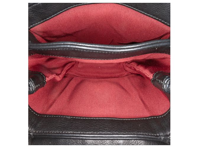 Chanel Mini Nera in Pelle Trapuntata con Perle CC Accordion Nero - vista 4