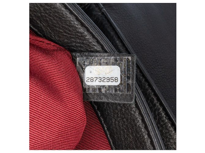 Chanel Mini Nera in Pelle Trapuntata con Perle CC Accordion Nero - vista 6