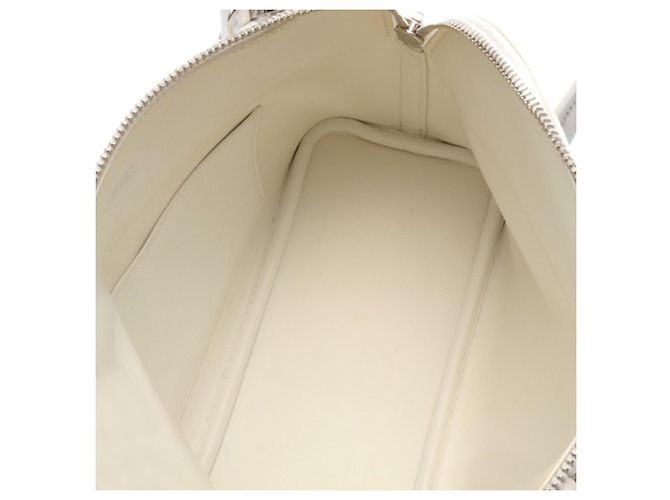 Bolide 27 in Epsom bianco di Hermès Bianco sporco - vista 3