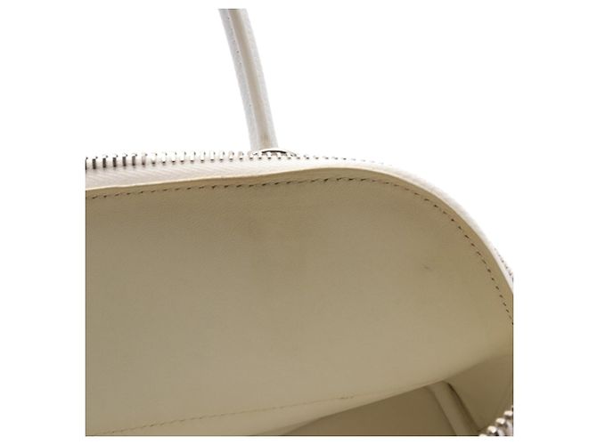 Bolide 27 in Epsom bianco di Hermès Bianco sporco - vista 5