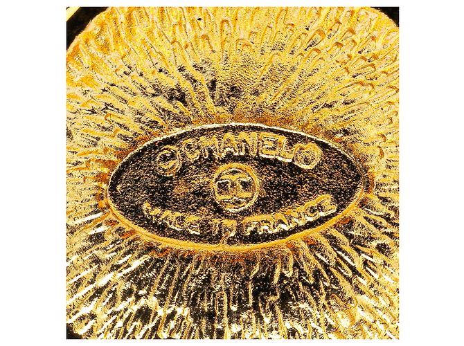 Pulsera medallón CC Rue Cambon chapada en oro Chanel Dorado - vista 6