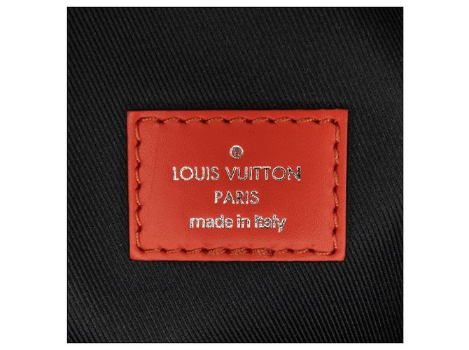 Bumbag Louis Vuitton in Epi blu Damier Graphite Blu scuro - vista 7