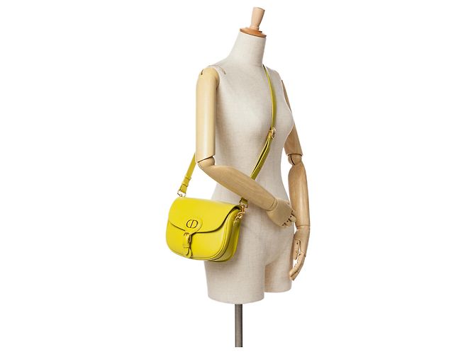 Dior Bobby Crossbody in Pelle Verde Medio - vista 10