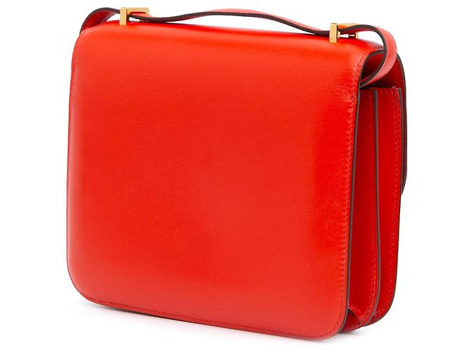 Hermès Rosso Mini Tadelakt Constance 18 - vista 2