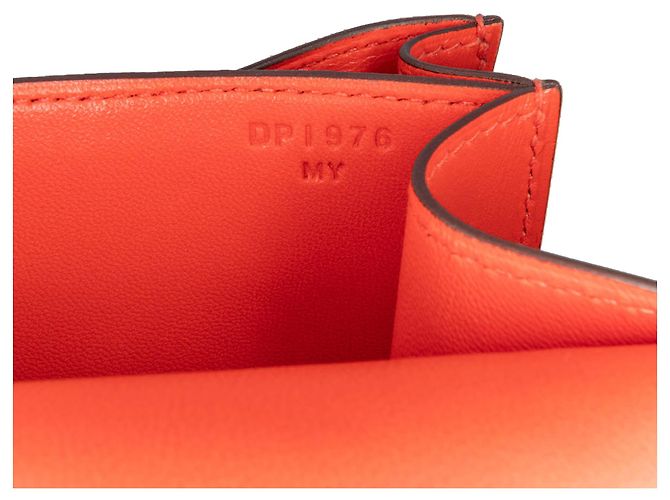Hermès Rosso Mini Tadelakt Constance 18 - vista 6