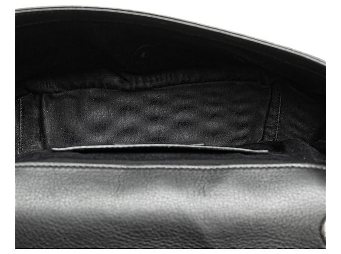 Saint Laurent Schwarz Mittel Monogramm Herz Patchwork Kettenbörse - Ansicht 4