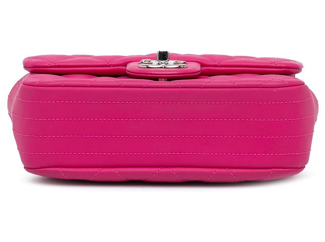Coco rain Chanel Rosa Paris Seul Pequena Flap de Borracha Coco Chuva - vista 3