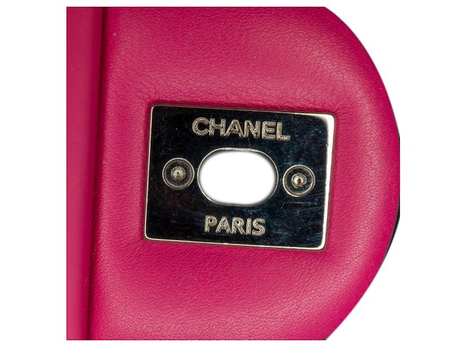 Coco rain Chanel Rosa Paris Seul Pequena Flap de Borracha Coco Chuva - vista 7