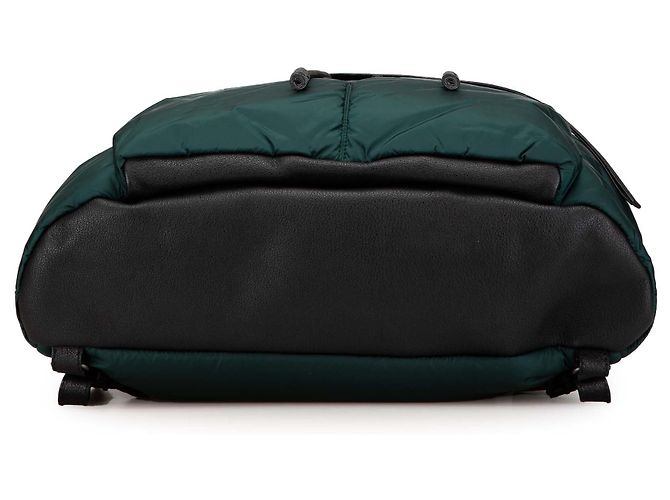 Zaino classico da viaggio Motocross in nylon verde Balenciaga - vista 3