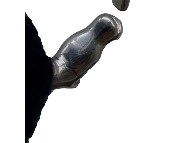 Hermès Hermes Cheval Horse Band Ring Silvery - view 5