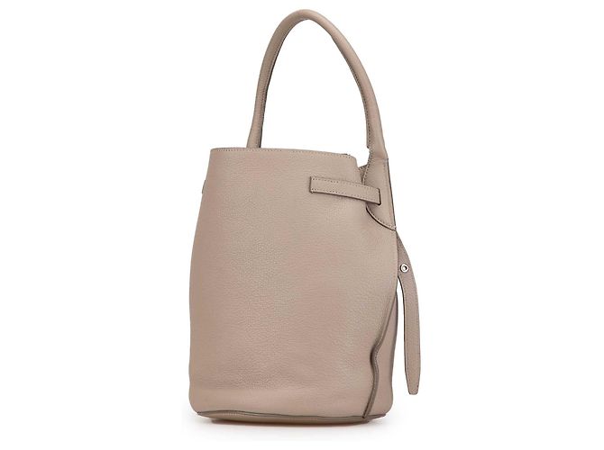 Céline Celine Big Bag Bucket in pelle beige - vista 2