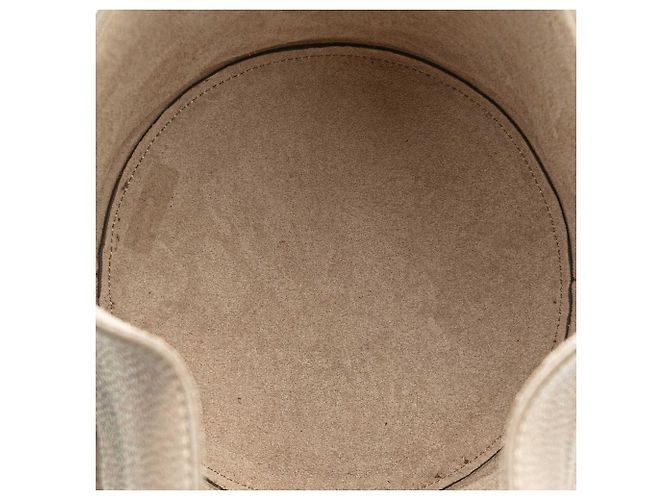 Céline Celine Big Bag Bucket in pelle beige - vista 4