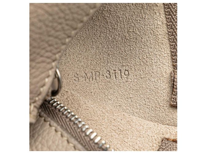 Céline Celine Big Bag Bucket in pelle beige - vista 7