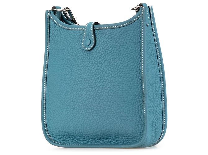 Hermès Blu Clémence Evelyne III TPM Turchese - vista 2