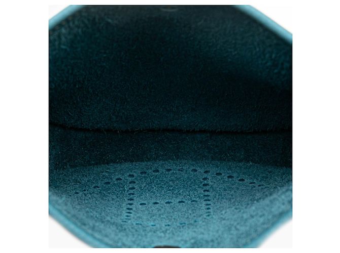Hermès Blu Clémence Evelyne III TPM Turchese - vista 4