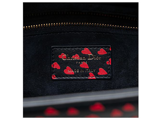 Dior Blu Medio Pelle di Vitello Amo Parigi Lady Dior Blu navy - vista 5