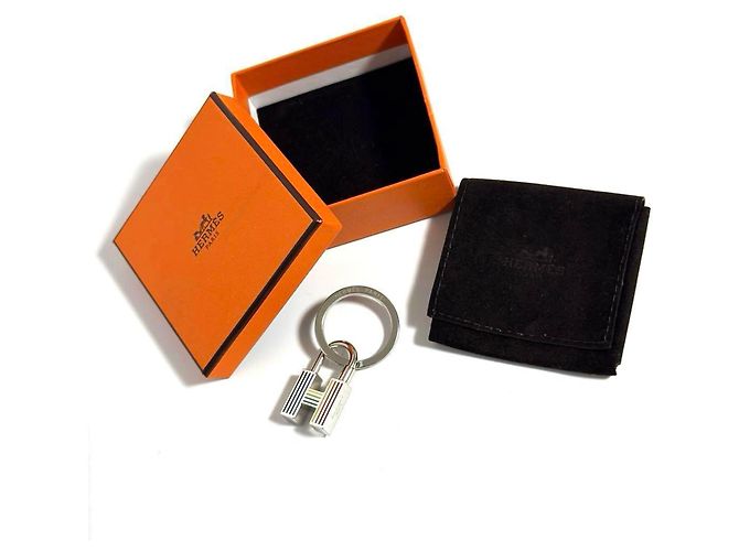 Ring Hermès Portachiavi da uomo Hermes Quiz con lucchetto arcobaleno - vista 10