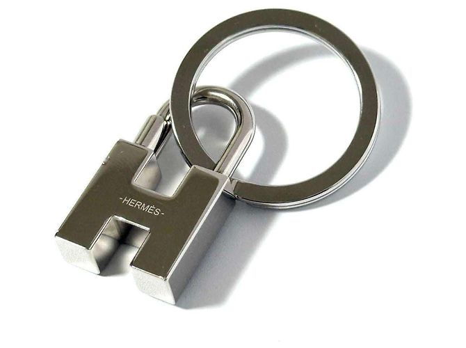 Ring Hermès Portachiavi da uomo Hermes Quiz con lucchetto arcobaleno - vista 2