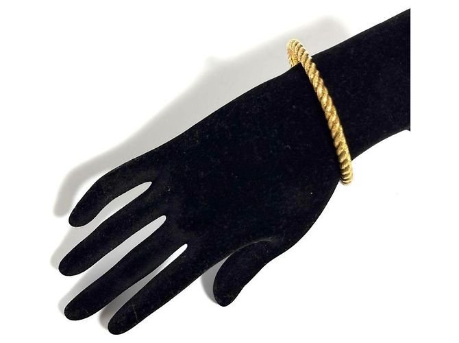 Timeless Bracciale bangle twist vintage Chanel 1990 - vista 10