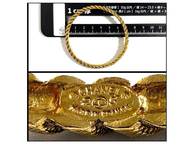 Timeless Bracciale bangle twist vintage Chanel 1990 - vista 8