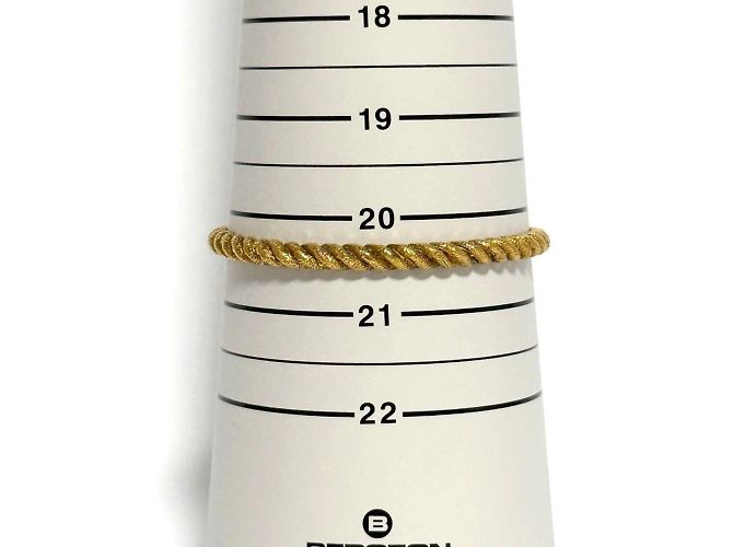 Timeless Bracciale bangle twist vintage Chanel 1990 - vista 9