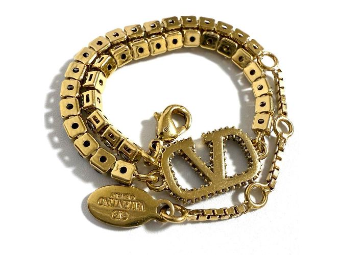Bracciale charm da donna Valentino V Logo Signature - vista 2