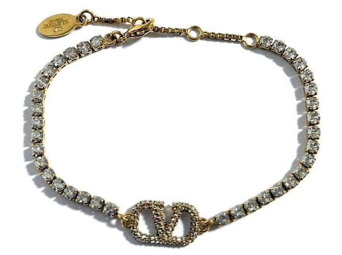 Bracciale charm da donna Valentino V Logo Signature - vista 3