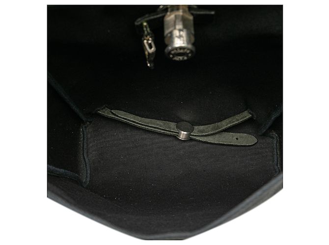 Hermès Schwarzer Toile Herbag GM Rucksack - Ansicht 4