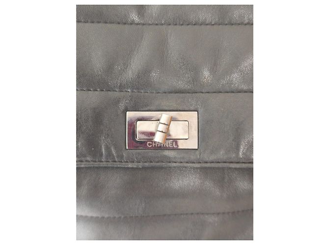 Chanel Borsa in pelle nera signorina Nero - vista 2