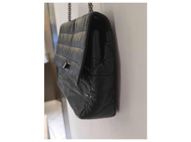 Chanel Borsa in pelle nera signorina Nero - vista 3