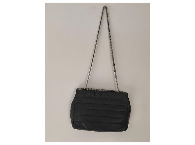 Chanel Borsa in pelle nera signorina Nero - vista 5