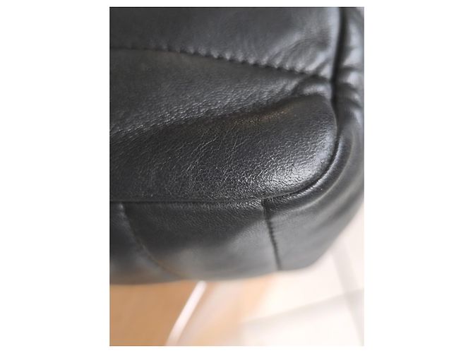 Chanel Borsa in pelle nera signorina Nero - vista 7