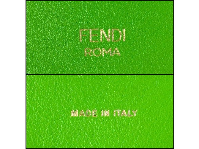 Fendi Borsa a Spalla Donna La Tua Borsa Verde - vista 10