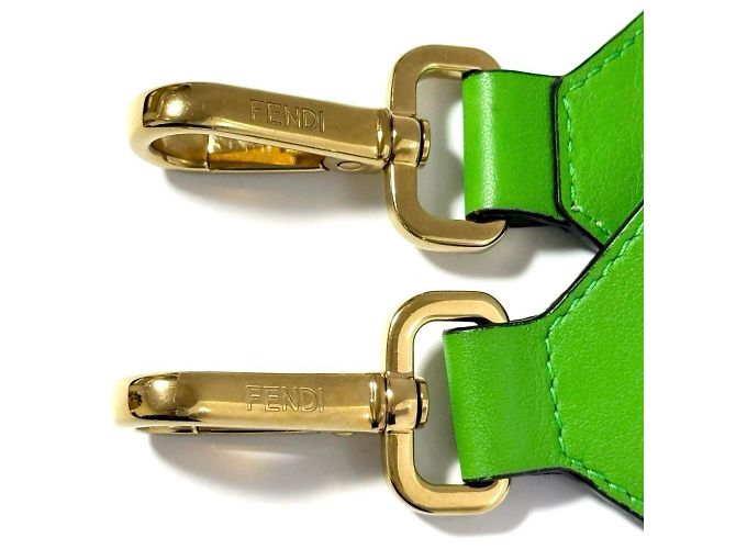 Fendi Borsa a Spalla Donna La Tua Borsa Verde - vista 9